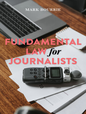 cover image of Fundamental Law for Journalists